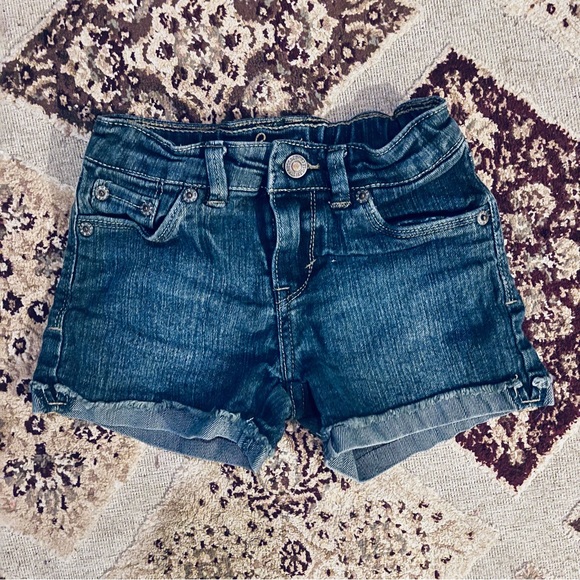 Levi's Other - Levi’s Denim Shorts Girls Size 4 Adjustable Waistband
